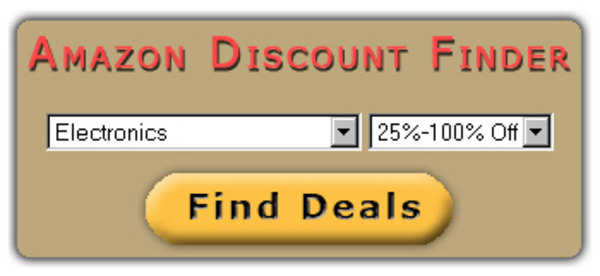 Product picture Amazon Discount Finder 